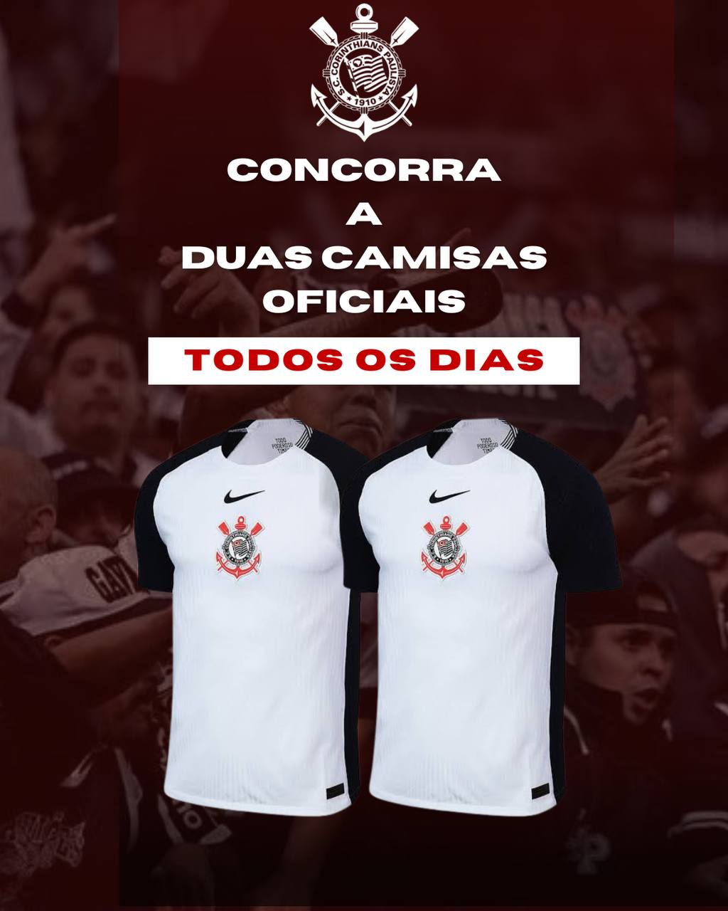 Camisa Oficial Corinthians